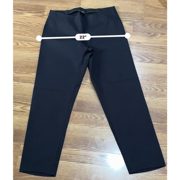 Eileen fisher black Heavyweight Rayon Knit Pant size L - Picture 5 of 9